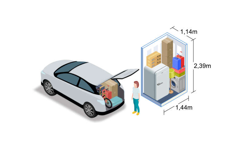 Trastero mini 1,65m²